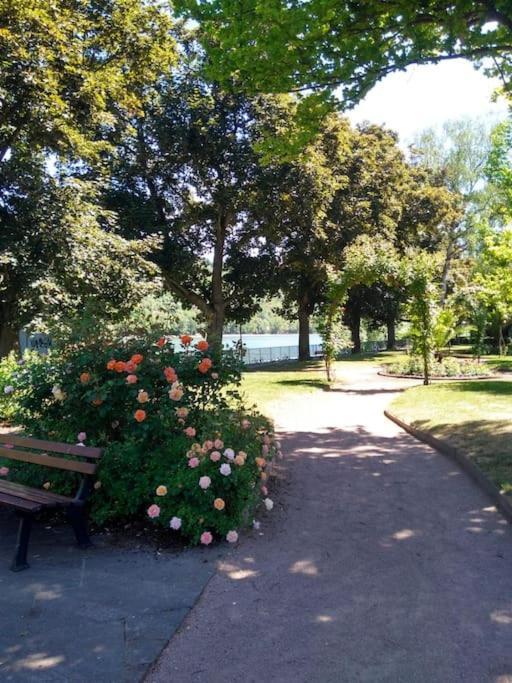 Urlaub Am Rhein, Ferienwohnung Mit Garten Boppard Exterior foto